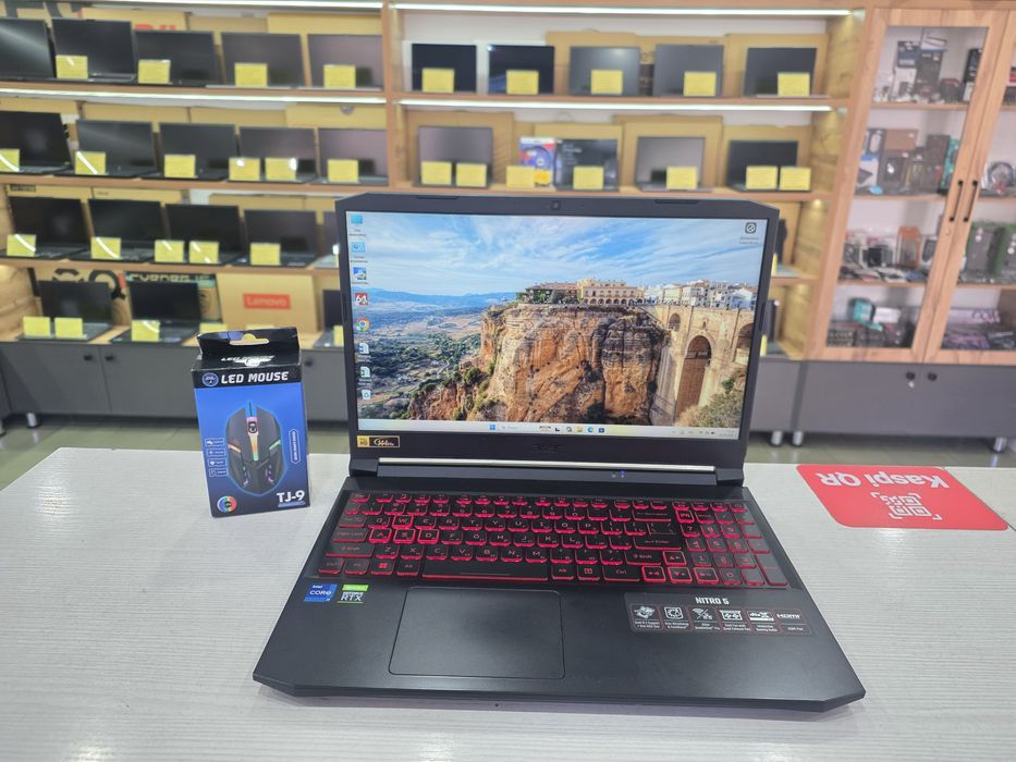 Игровой Acer Nitro 5 (Core i7-11 gen, RTX 3050 4 gb)