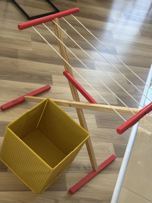 Дървен детски сушилник