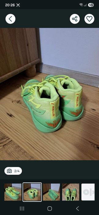 Puma LaMelo Ball MB 02 "Nickelodeon slime"