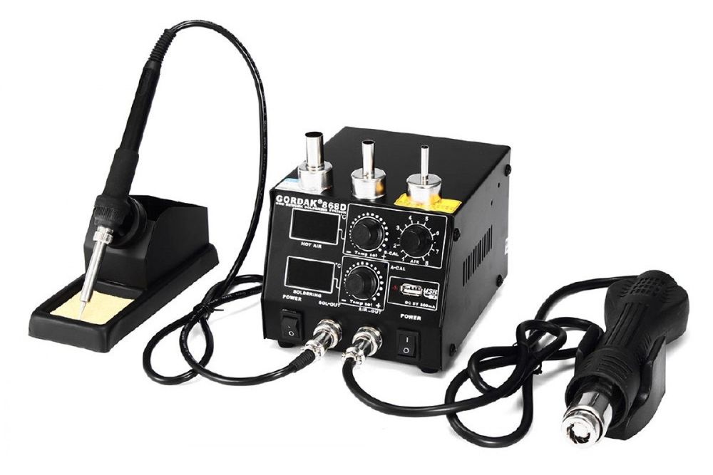 паяльная станция с феном Gordak 868D