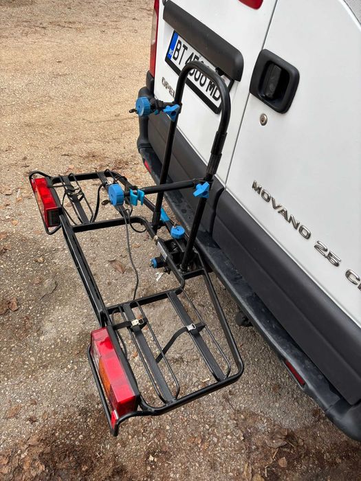 Вело багажник за 2 велосипеда за теглича