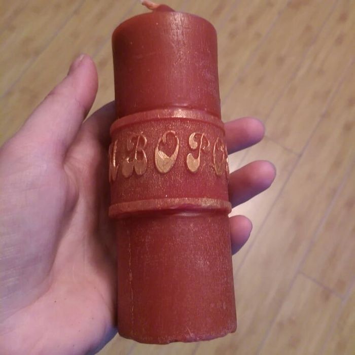 Свечи восковые закладные