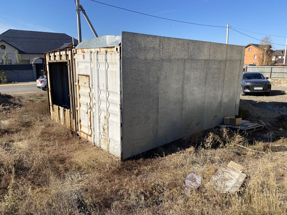 Контейнер общитый, утепленный