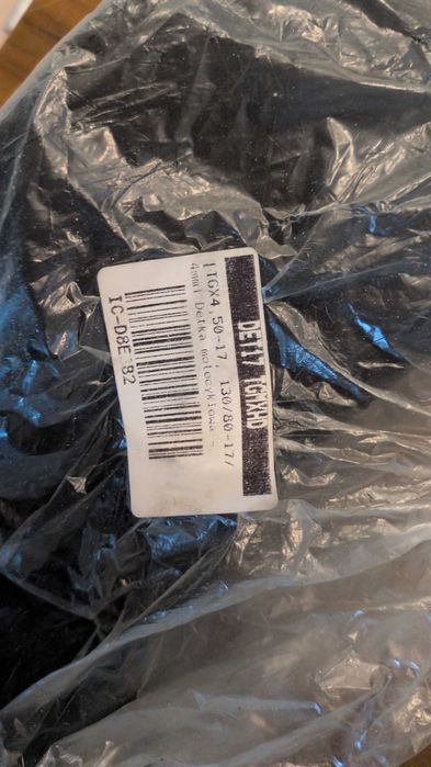 Дебела вътрешна гума мотоциклет 130/80‑17 - 4 мм дебелина