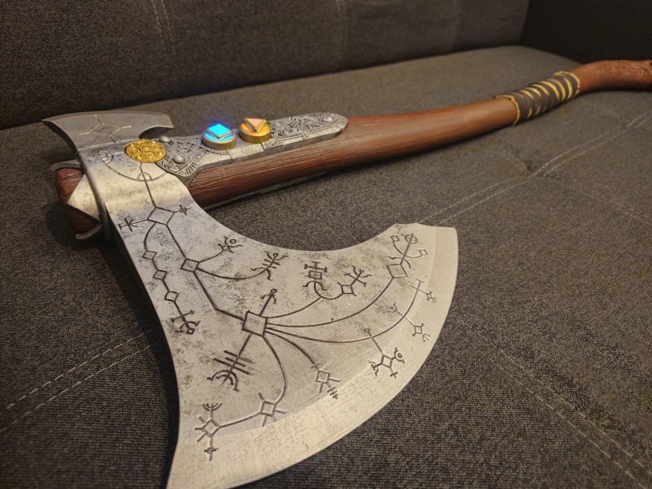 Leviathan Axe God of War GoW - topor hand crafted
