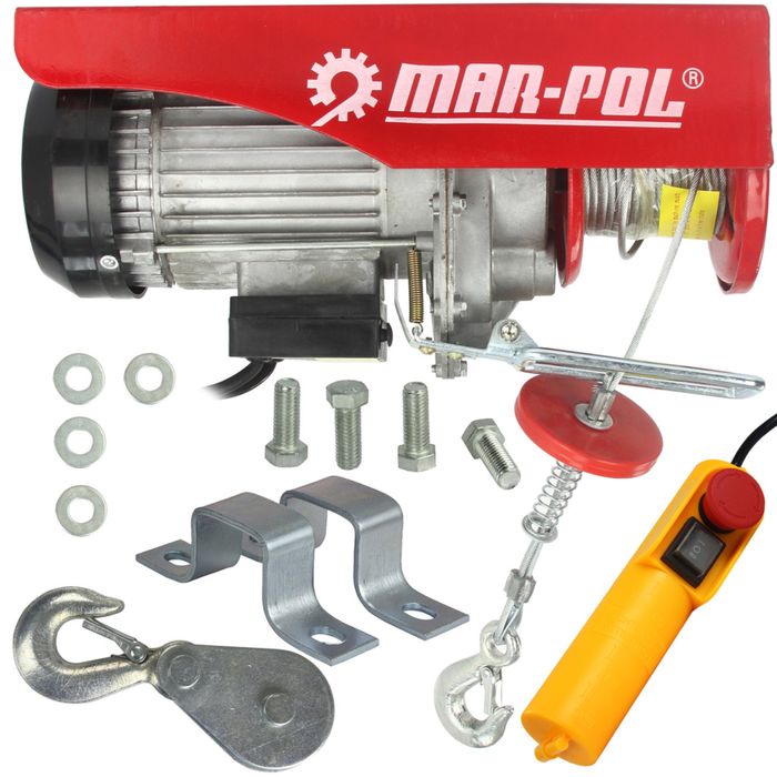 Електрически телфер/лебедка 300/600кг 12метра 1200W