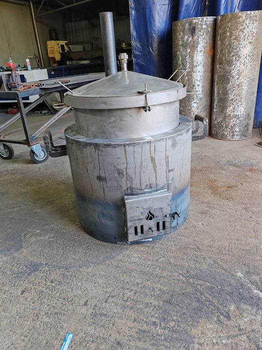 alambic / cazan INOX pentru tuica palinca rachiu 140L