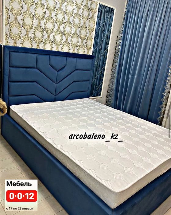 Продаётся 2-спальная кровать размером 2×2 м