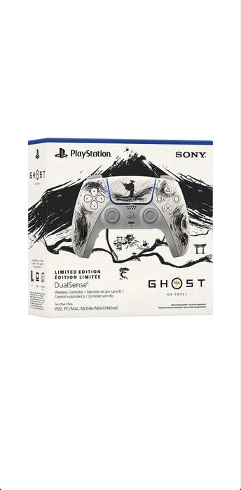 Dualsense Controller Ps5 Limited edition Ghost of Yotei-Black