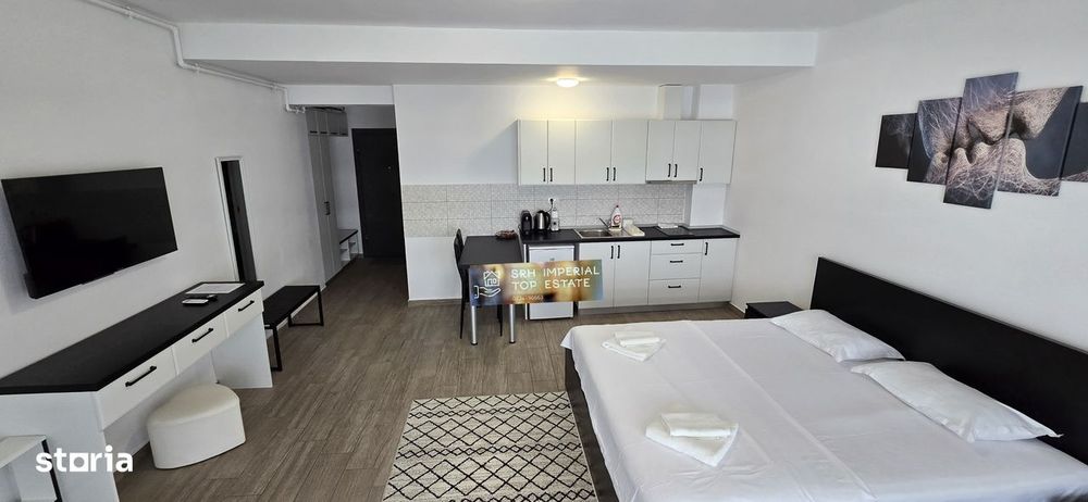 Studio vedere la mare Casa del Mar Mamaia Nord Prima linie Parcare prv