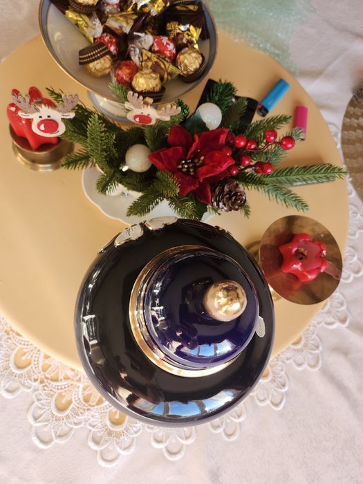 Ваза Кобалт и злато