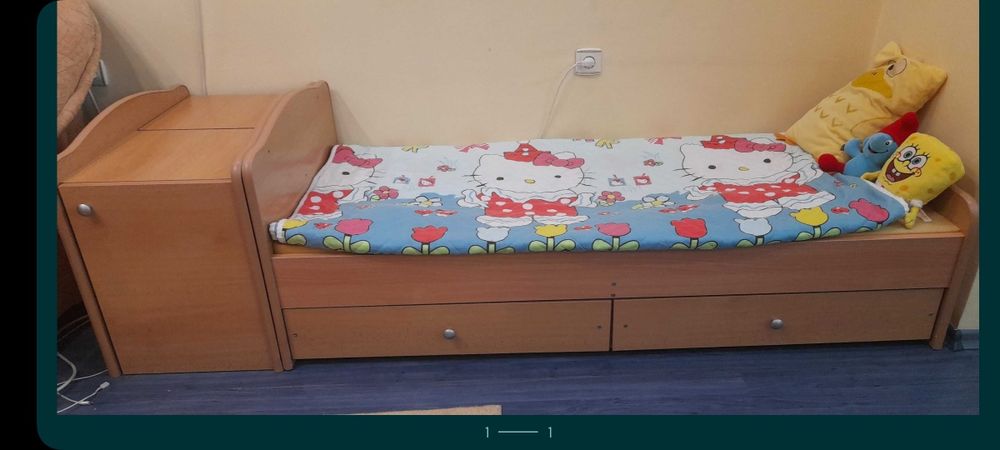 Детско легло 3 в 1 Бертони