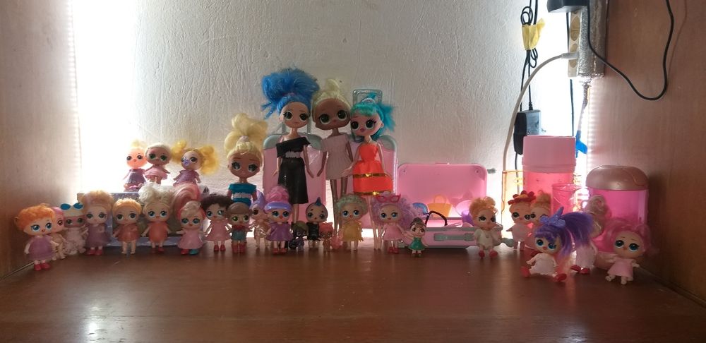 Срочно  продается коллекция кукол Лол