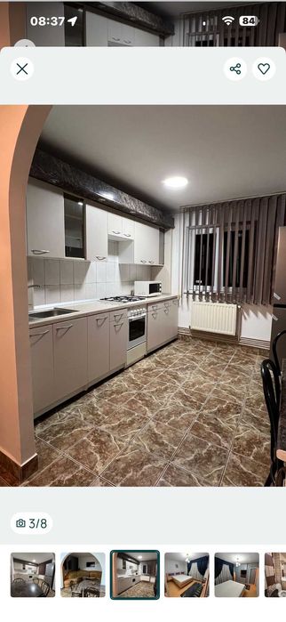 Vand apartament cu 3 camere mobilat ,zona Andrei Muresanu