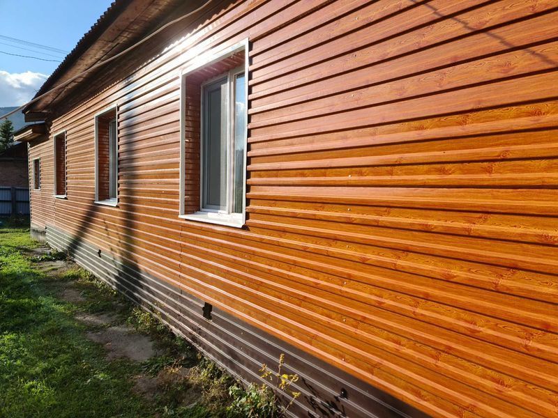 Профлист полимерный, крашеный. Фасад, металлочерепица, сайдинг, кирпич