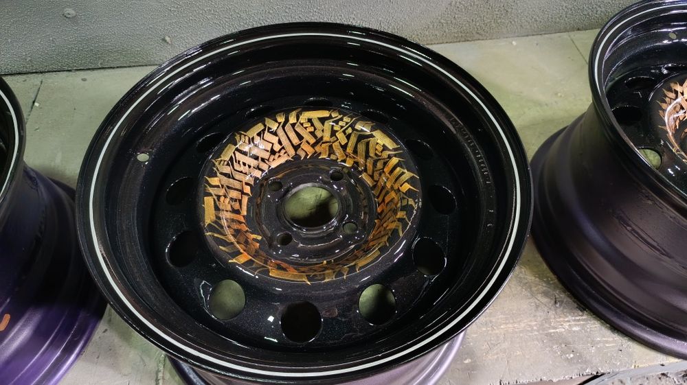 Разварки R-15 с ручной росписью.