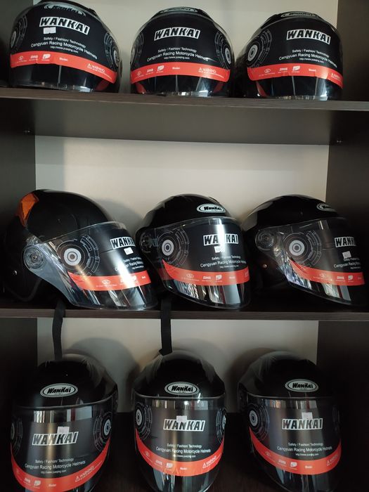 Новый Летний Мотошлем/Каска. Модель Три Четверти!