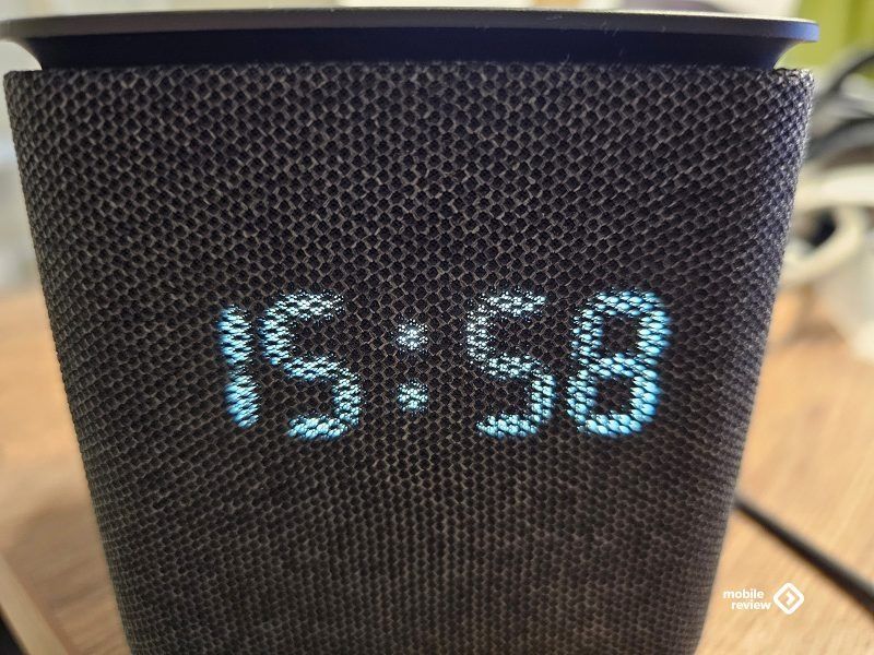 Яндекс Станция Миди с часами 24ватта Zigbee