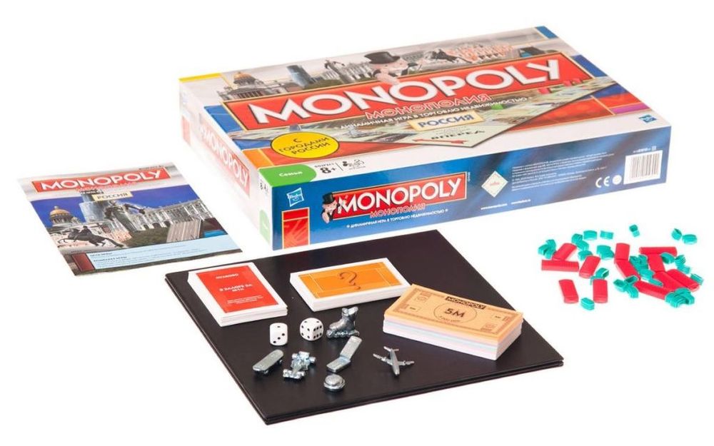 Игра Монополия. Оригинал. Новая. Запечатанная.