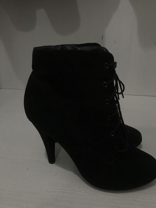 Heels туфли замшевые