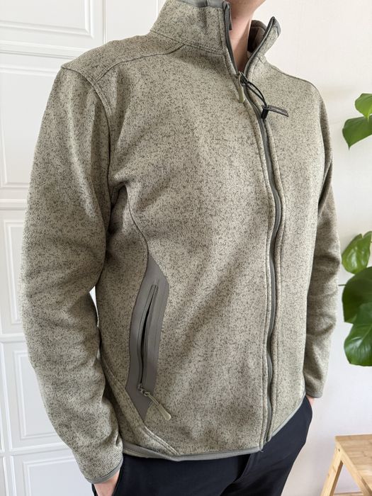 Теплая флисовая кофта