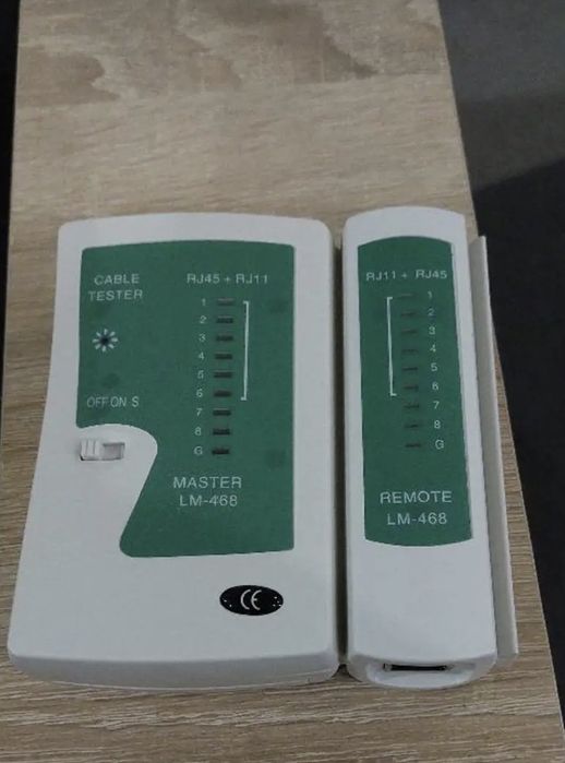 Тестор кабель RJ45