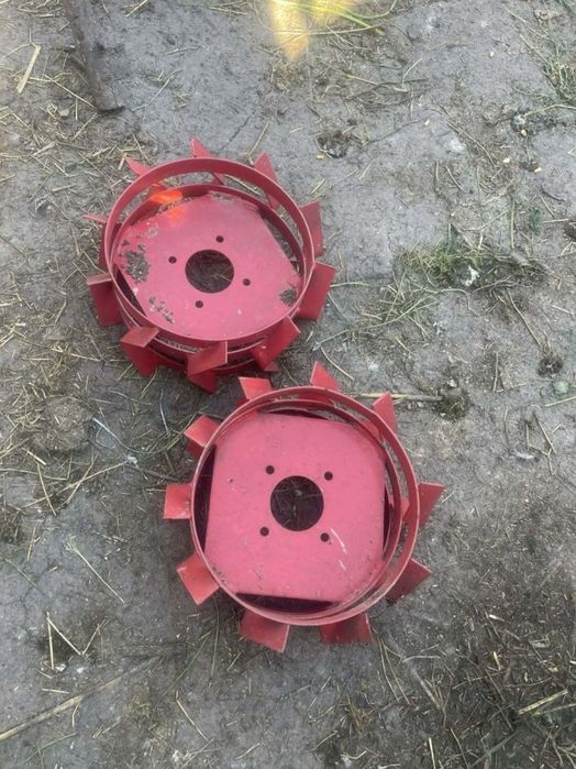 Roți metalice și freze motocultor / motosapă – stare bună