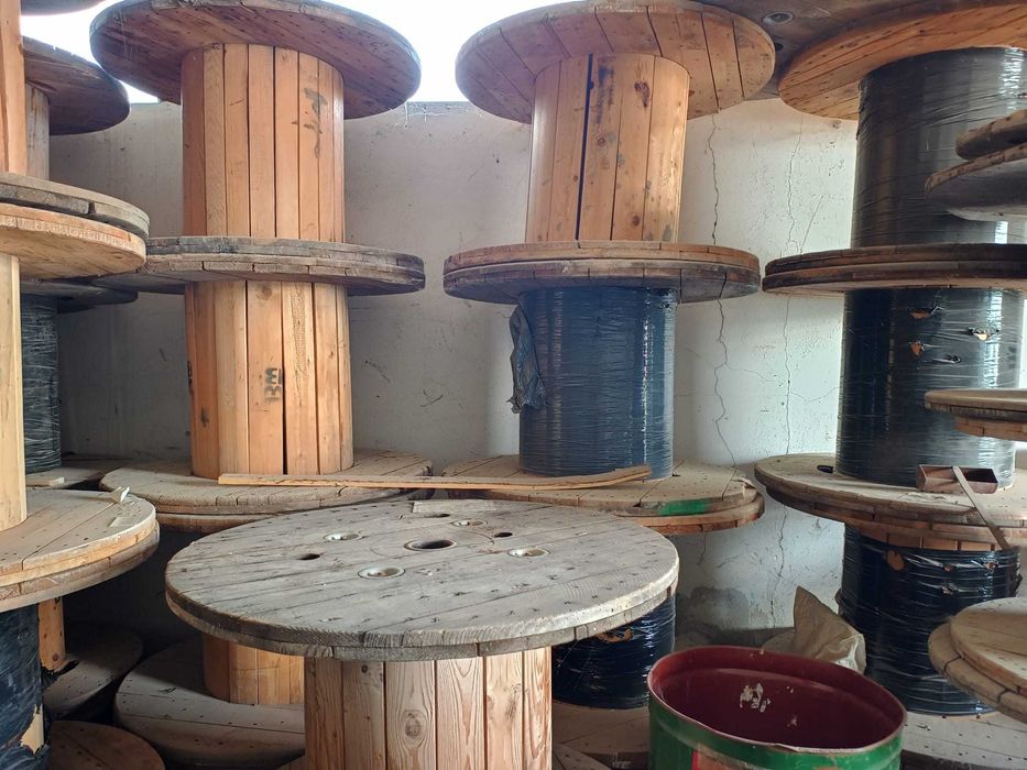 Дървени макари/барабани от кабели