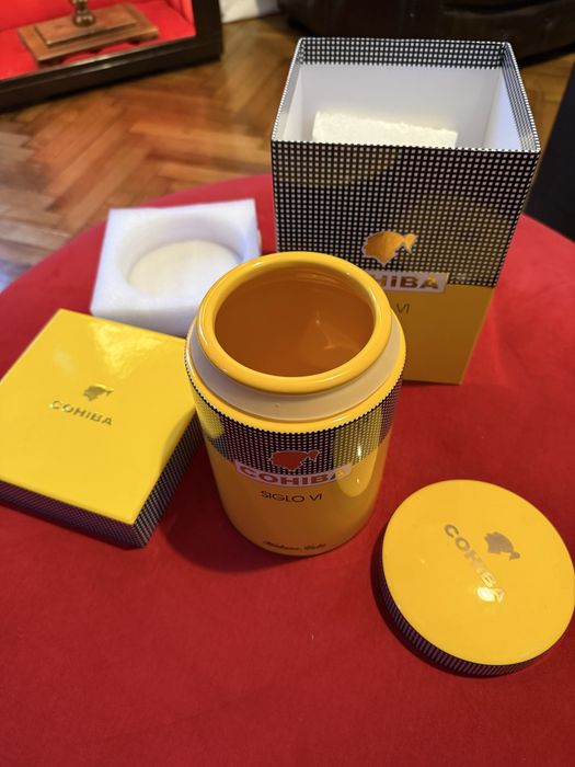 Humidor Cohiba din Ceramică Premium + Cutie Cadou