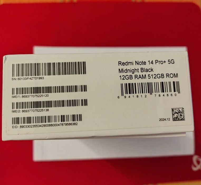 Smartphone Xiaomi Redmi Note 14 pro+