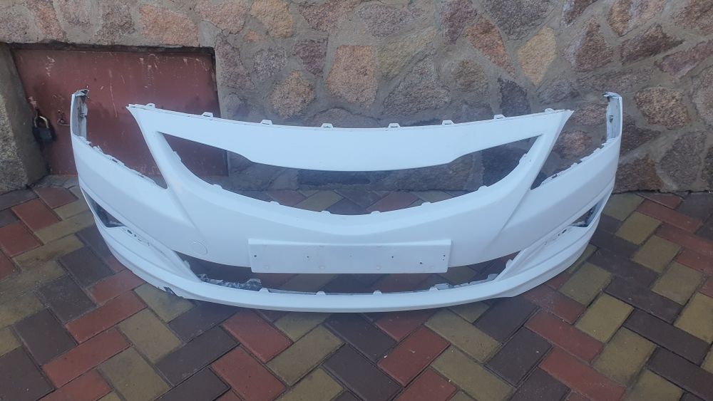 Бампер на солярис .акцент