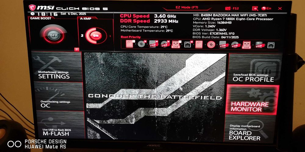 Pc Gaming Ryzen 7 1800X