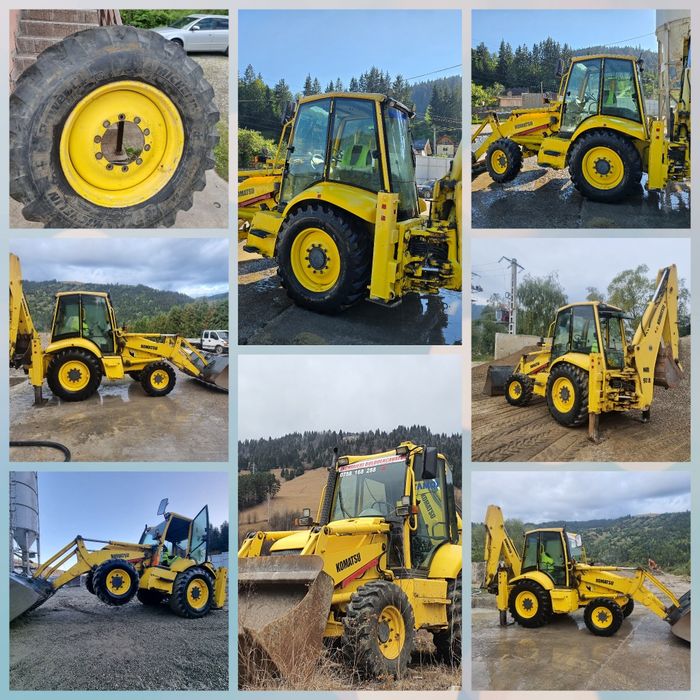 Buldoexcavator komatsu