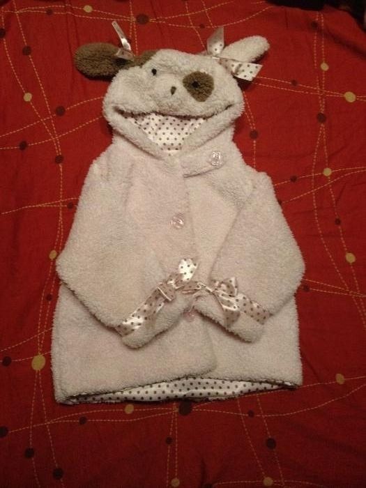 Детско розово якенце с ушички за 2 год.момиченце Bearington