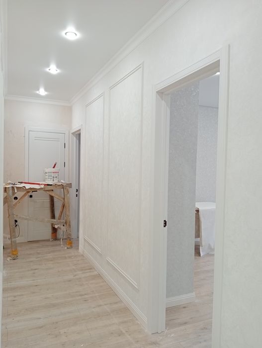 Ремонт стен под обои в Караганде.