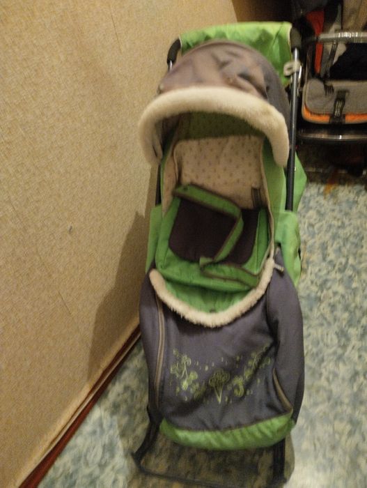 Продам сани-коляска