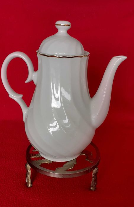 Винтидж кръгла месингова подложка