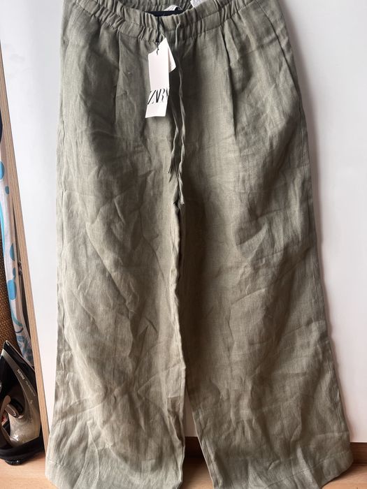Ленен панталон Zara