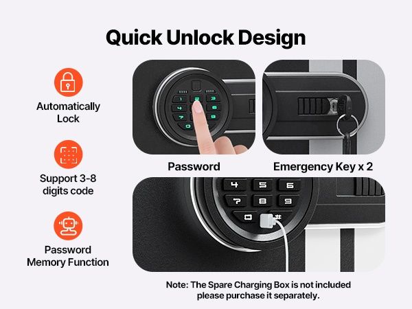 Промо! Сейф (каса) за оръжие с циф. клавиатура и заключване за 7 пушки