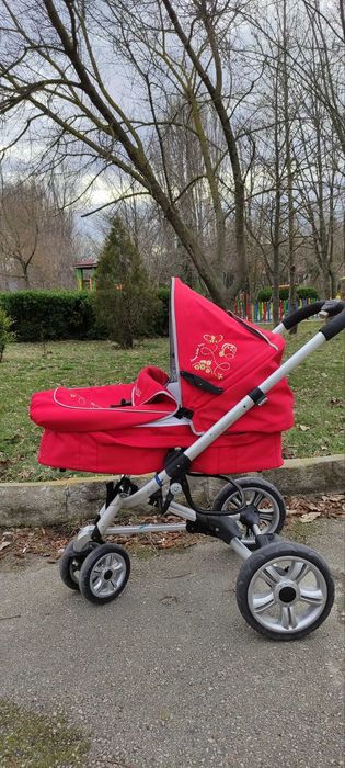 Детска количка 2 в 1 + Столче за кола