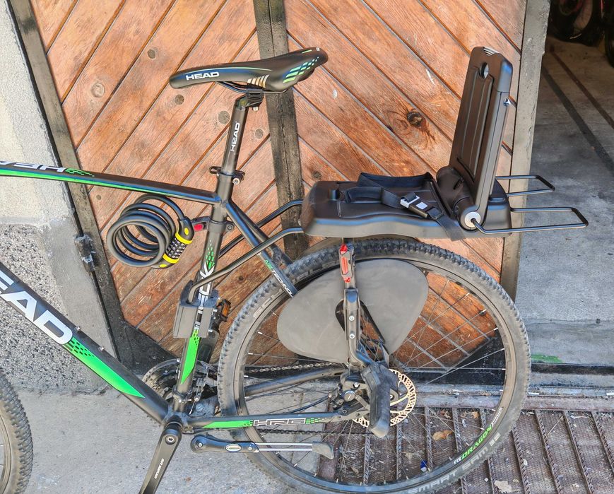 Детско столче за колело, BOBIKE Classic Junior Plus, до 35 кг, сгъваемо