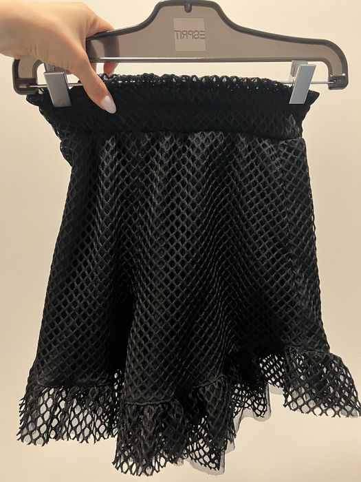 Къси панталонки с мрежа на Little Black Dress