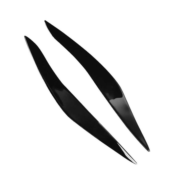 Set Pleoape Faruri Far BMW Seria 5 F10 F11 2010 - 2017 Negru Lucios