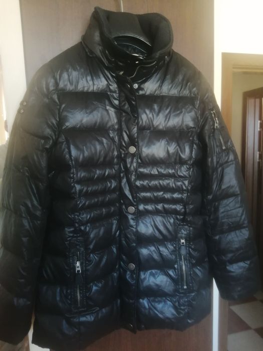 Дамско яке шушляково. Цвят черно.