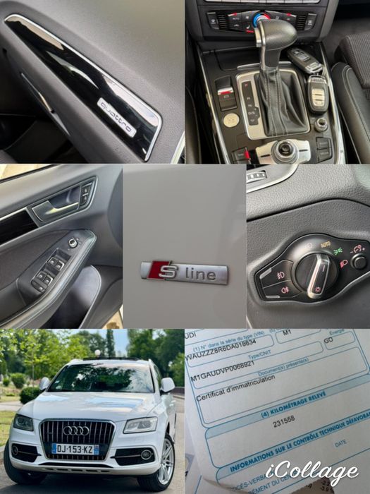 Audi Q5 FACELIFT quattro  Pachet Sline + Automat Extra full Km Reali