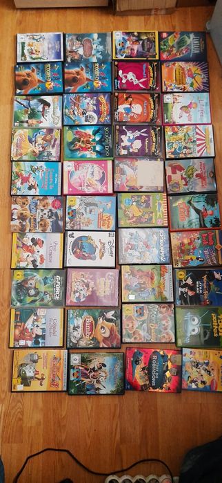 Desene animate casete VHS si DVD