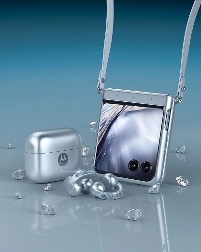 Motorola razr 60 ice melt 5g+buds loop swarovski