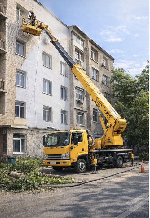 услуга авто вышки/авто вышка хизматлари