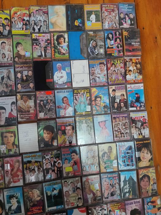 146 Casete audio  muzica lăutărească,MANELE,usoara, vechi