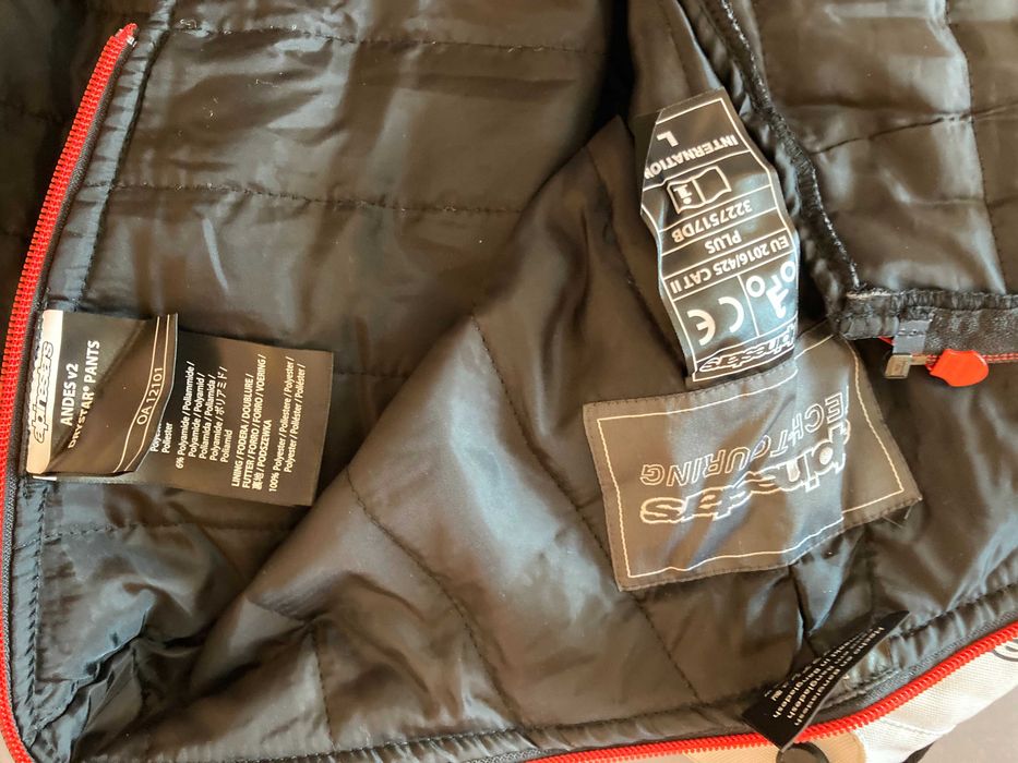 Яке и панталон Alpinestars Andes V2 Drystar размер L
